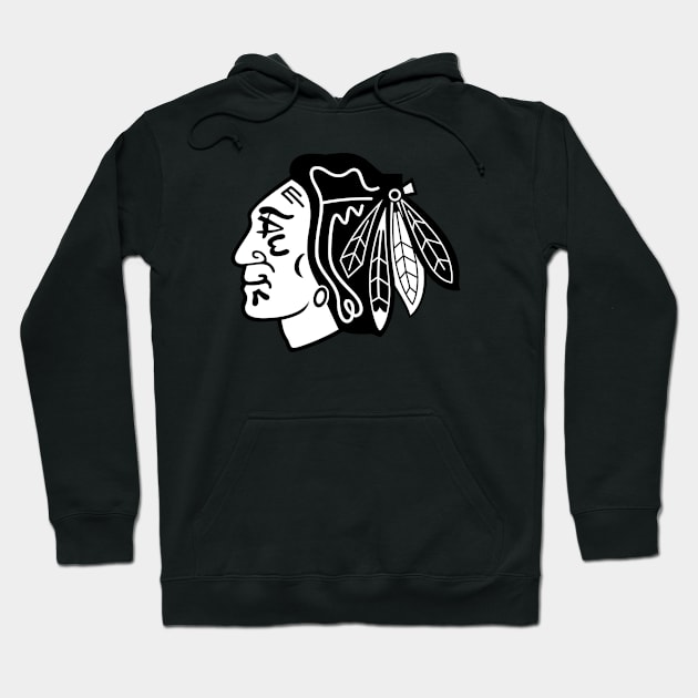 Chicago Blackhawks Hoodie by Jedistudios 